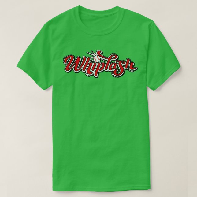 Camiseta Béisbol Whiplash (Diseño del anverso)