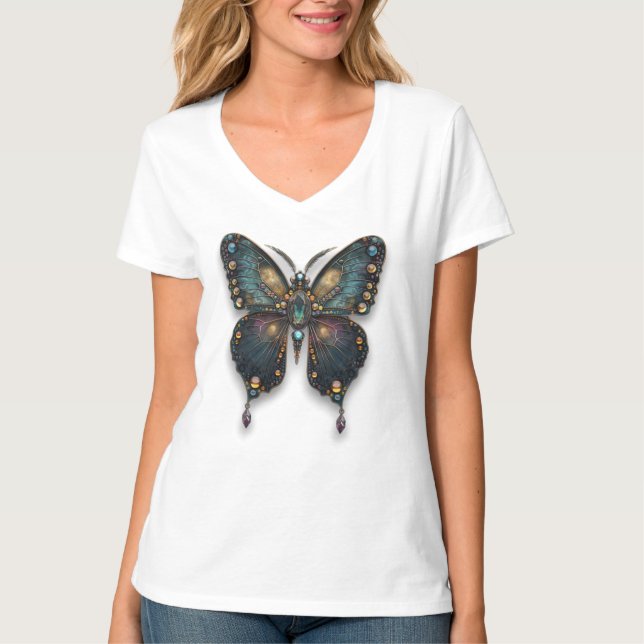 Camiseta Bejeweled Butterfly Women's (Anverso)