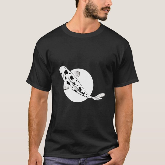 Camiseta Bekko Koi Fish Carp Brocaed Nishikigoi Pond Amur (Anverso)