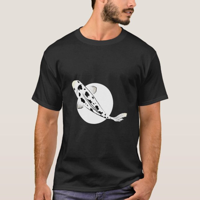 Camiseta Bekko Koi Fish Carp Brocaed Nishikigoi Pond Amur (Anverso)