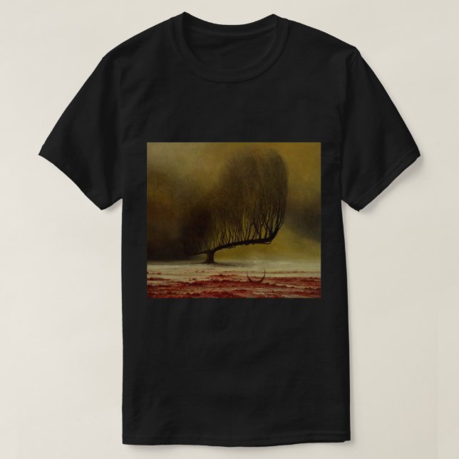 Camiseta Beksinski (Diseño del anverso)