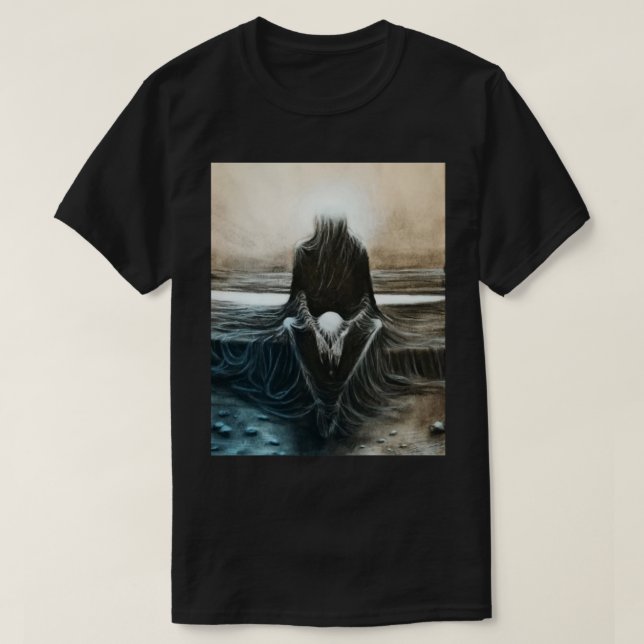 Camiseta Beksinski (Diseño del anverso)