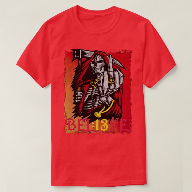 Camiseta BEL13VE Kansas City Be the Grim Reaper 13 Second G (Diseño del anverso)