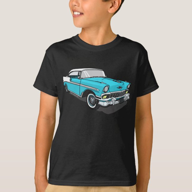 Camiseta Bel Air de Chevy - azul (Anverso)