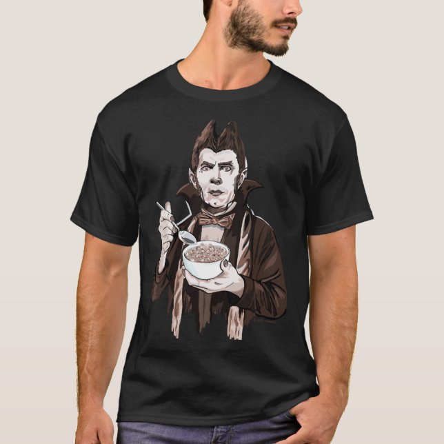 Camiseta Bela Lugosi as Count Chocula  Classic T-Shirt (Anverso)