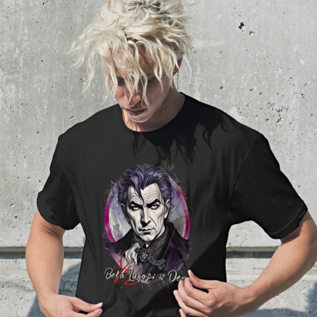 Camiseta Bela Lugosi está muerta - Exquisito arte retro (Subido por el creador)