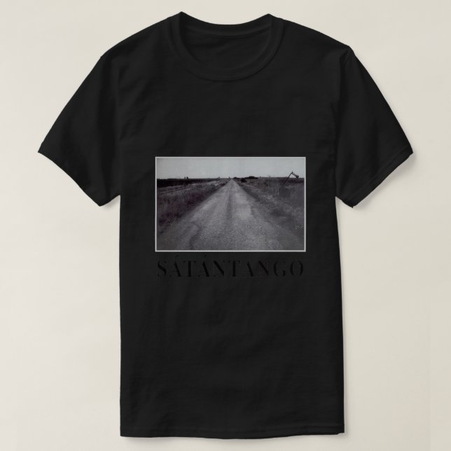 Camiseta Bela Tarr Satantango Laszlo Krasznahorkai Hungría (Diseño del anverso)