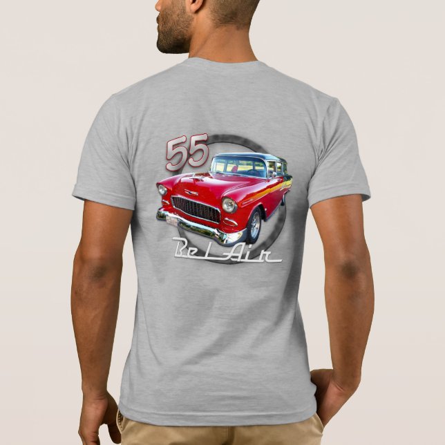 Camiseta BelAir rojo 1955 (Reverso)