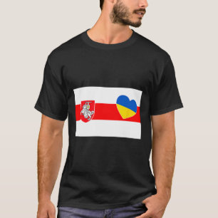 Camiseta Belarús está con Ucrania Los bielorrusos apoyan a 