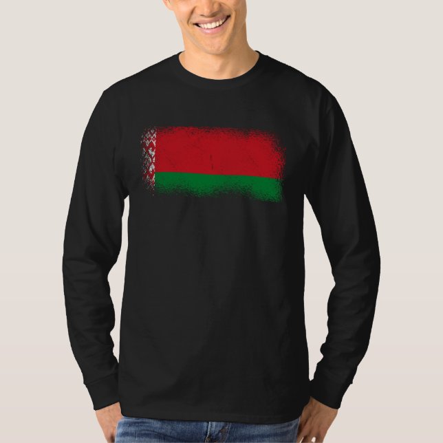 Camiseta Belarusian Flag Belarus (Anverso)