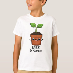 Camiseta Beleaf En Tu Funny Planta Pun