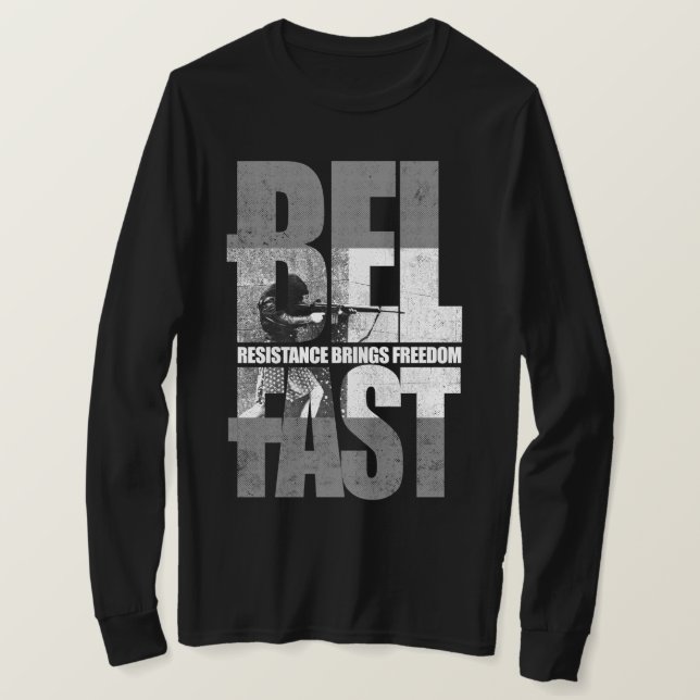 Camiseta Belfast 1972   (Anverso del diseño)