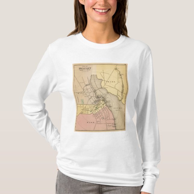 Camiseta Belfast, Maine (Anverso)