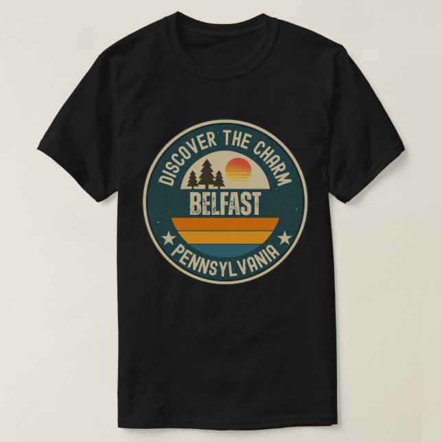 Camiseta Belfast, Pennsylvania (Diseño del anverso)