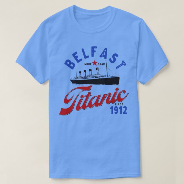 Camiseta Belfast Titanic (Diseño del anverso)