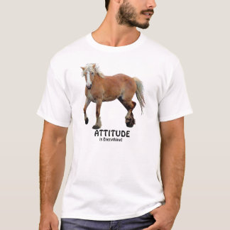 Camiseta belga de arte de equino de caballo