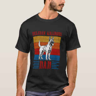 Camiseta BELGA MALINOIS DAD Dog Daddy Belga Shepherd Do