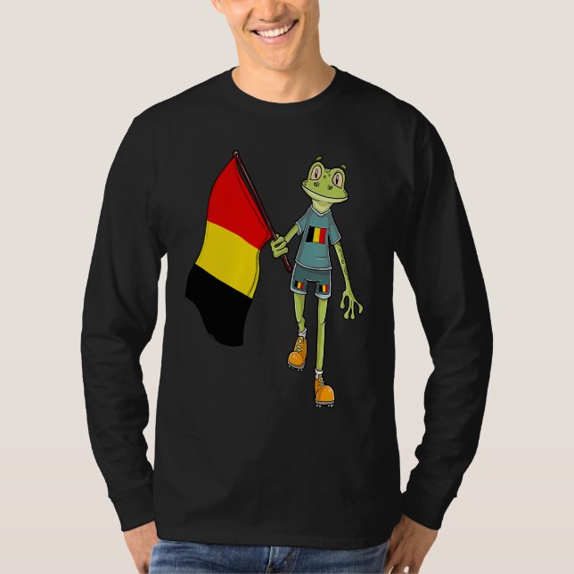 Camiseta Belgian Fan Frog (Anverso)