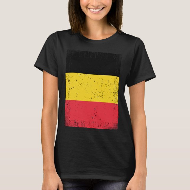 Camiseta Belgian Flag Belgium (Anverso)