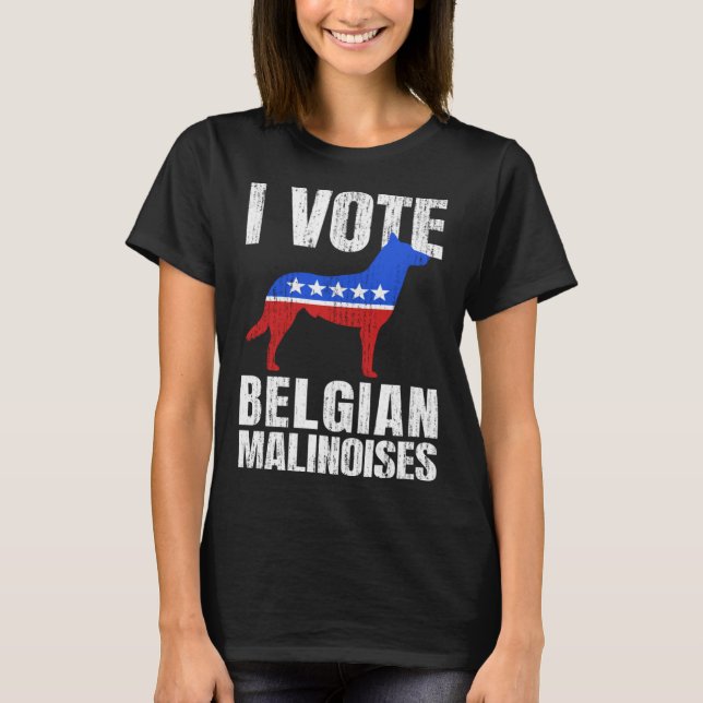 Camiseta Belgian Malinois  1 (Anverso)