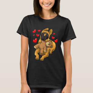 Camiseta Belgian Malinois Belgian Shepherd Dog With A Heart