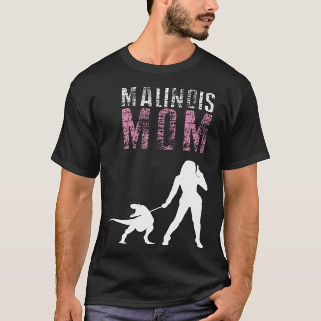 Camiseta Belgian Malinois Mom (Anverso)