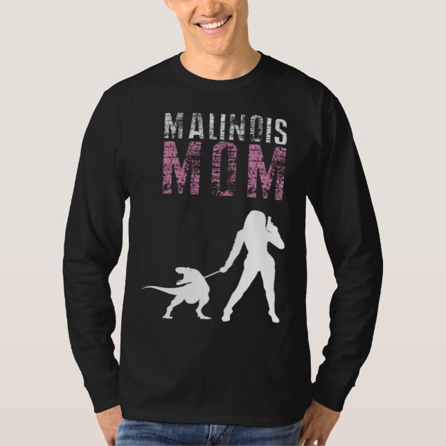 Camiseta Belgian Malinois Mom (Anverso)