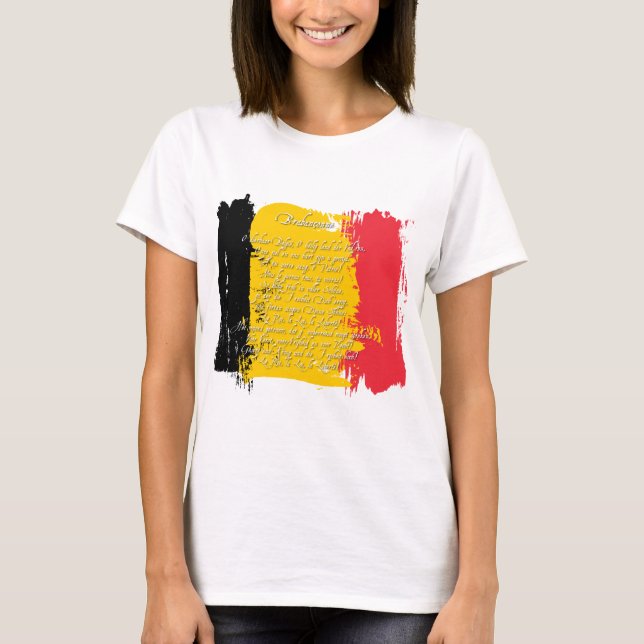 Camiseta Bélgica - Brabançonne (Anverso)