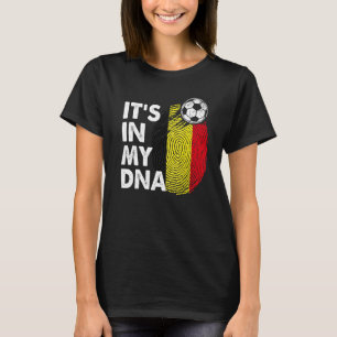 Camiseta Bélgica En Mi Dna Equipo De Bandera Belga Bélgica