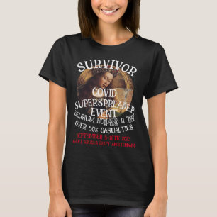 CAMISETA BÉLGICA HOLANDA ÁMSTERDAM EVENTO SUPERCONTAGIADOR
