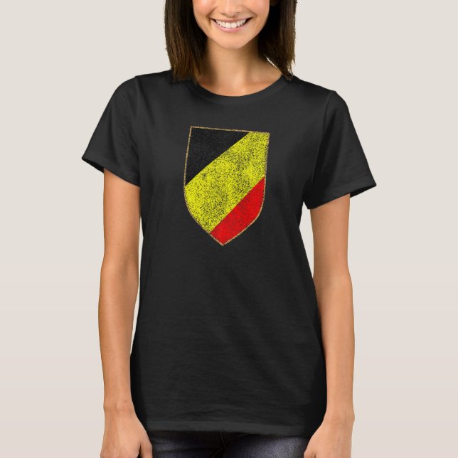 Camiseta Bélgica Vintage (Anverso)