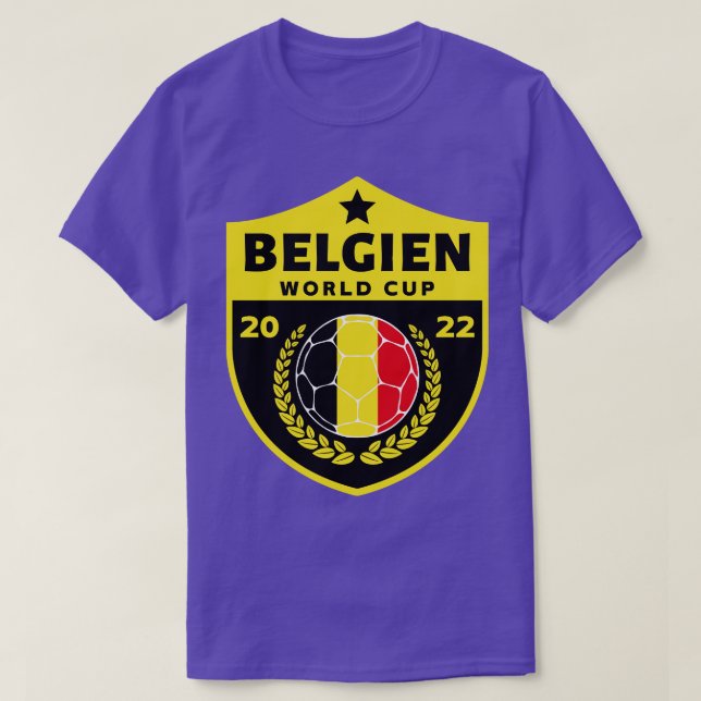 Camiseta Belgien Fussball 2 (Diseño del anverso)