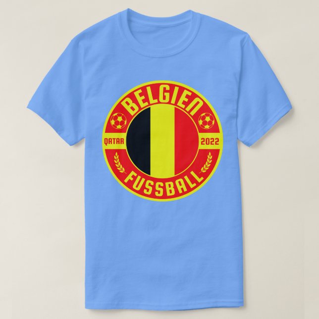 Camiseta Belgien Fussball 3 (Diseño del anverso)