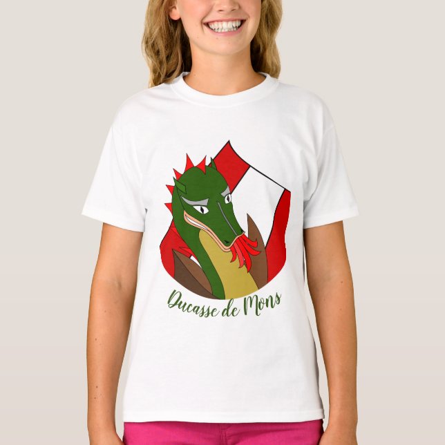 Camiseta Belgium Mons ducasse Doudou (Anverso)