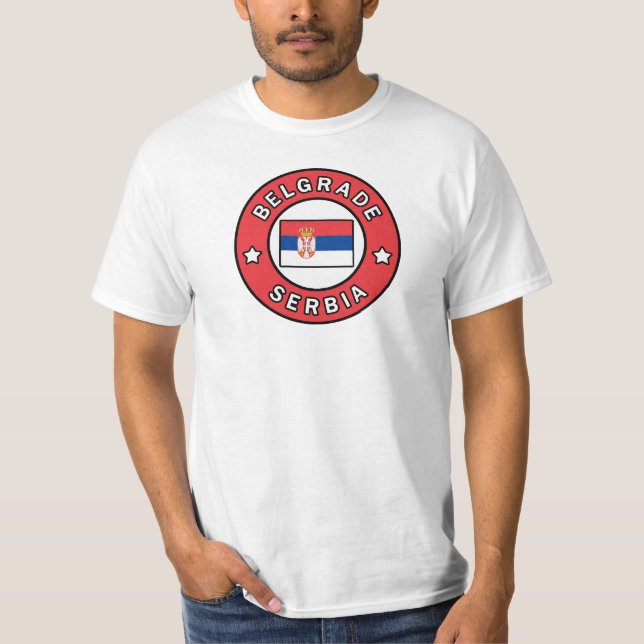 Camiseta Belgrado Serbia (Anverso)