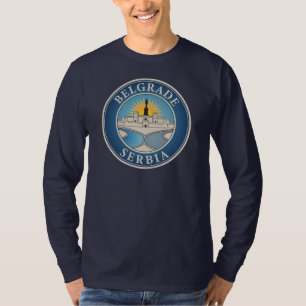 Camiseta Belgrado Serbia Europa del Este