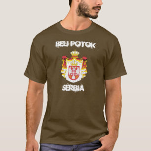 Camiseta Beli Potok, Serbia con escudo de armas