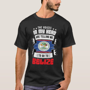 Camiseta Belice en mi cabeza