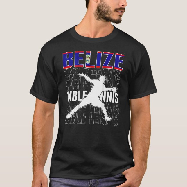 Camiseta Belice Ping Pong Belizean (Anverso)