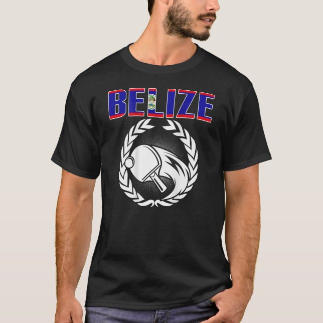 Camiseta Belice Ping Pong Belizean (Anverso)
