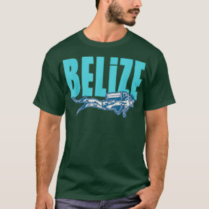 Camiseta Belice Scuba Buceo T Shirt Classic TShirt
