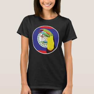 Camiseta Belice Toucan Belizean National Animal Flag