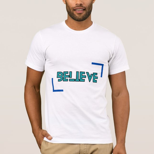 CAMISETA BELIEVE (Anverso)