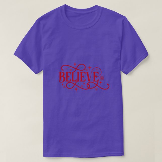 Camiseta Believe01 (Diseño del anverso)