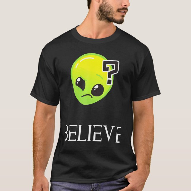 Camiseta Believe Alien Shirt (Anverso)