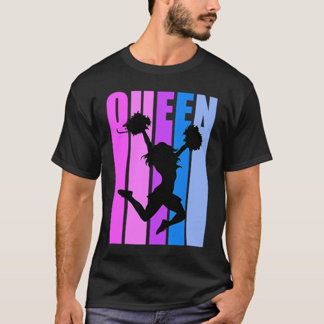 Camiseta Believe Cheerleading Queen Cheer Girl Cheerleader  (Anverso)
