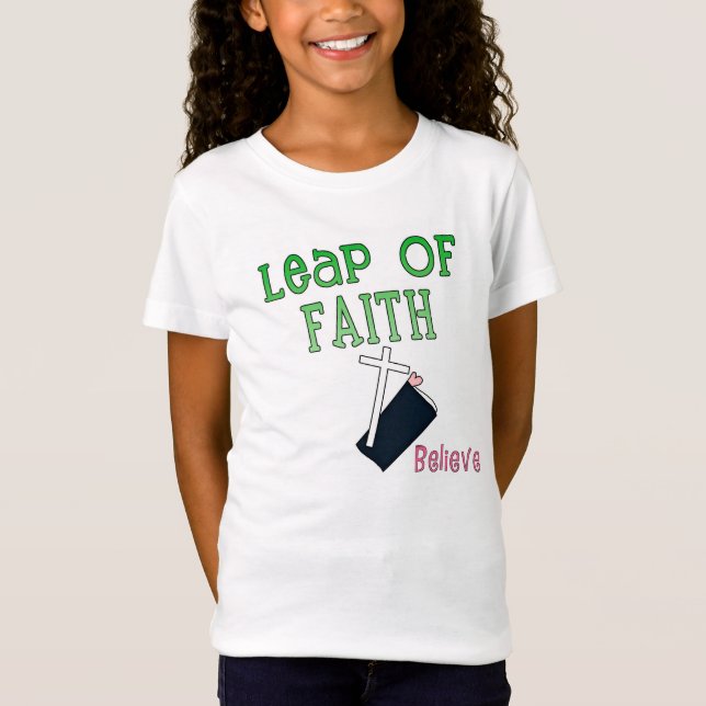 Camiseta Believe - Chica Bella Fated Babydoll T-Shirt (Anverso)