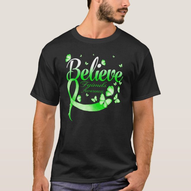 Camiseta Believe Fgimds Awareness Butterfly (Anverso)