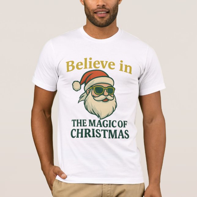 Camiseta Believe in the Magic of Christmas 🎅 | Bella+Canva (Anverso)