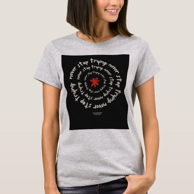 Camiseta Believe In Yourself Motivational T-Shirt (Anverso)